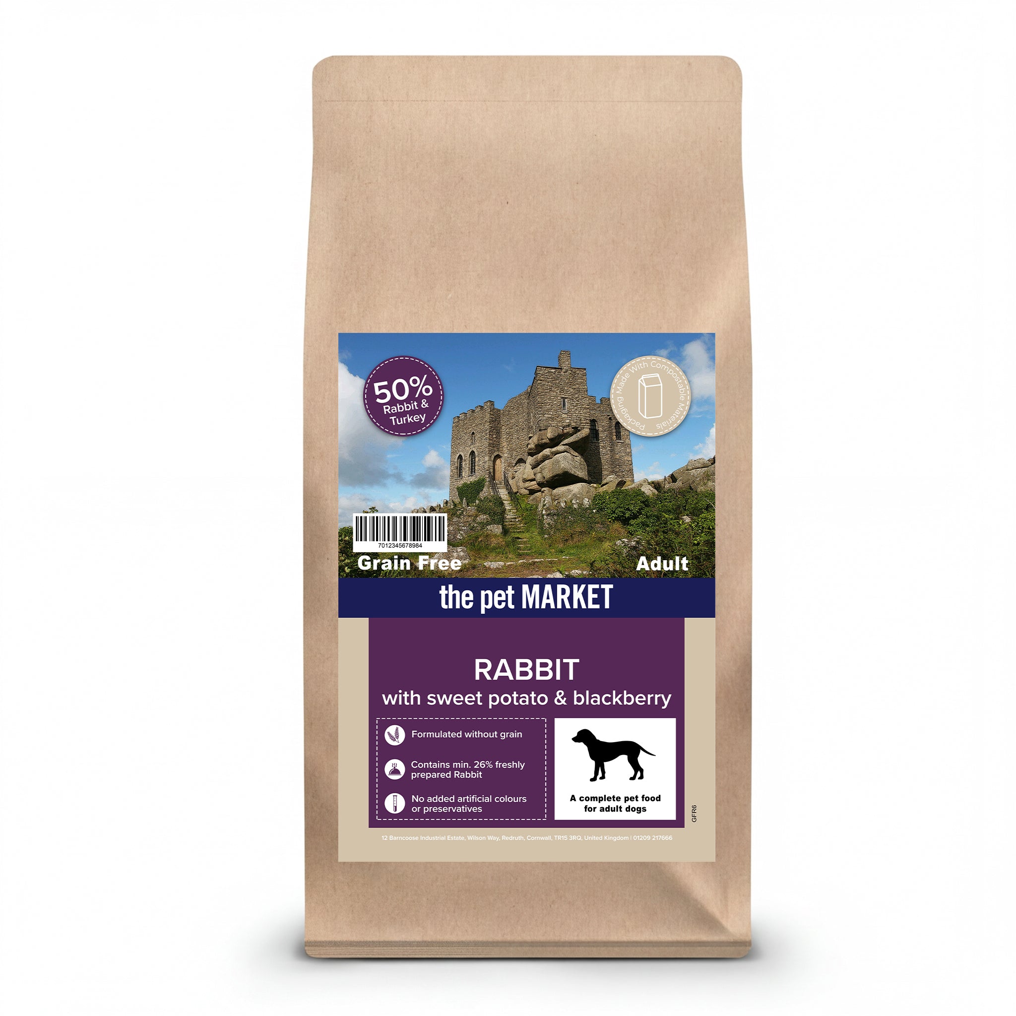 Grain-free - Rabbit With Sweet Potato & Blackberry - Adult PetMarket