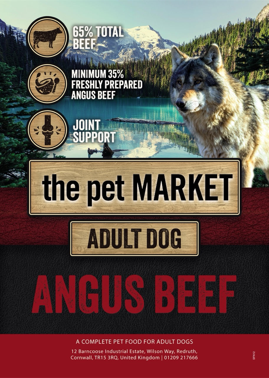 Superfood 65 Adult Dog Angus Beef Dry Complete kibble the Pet MARKET