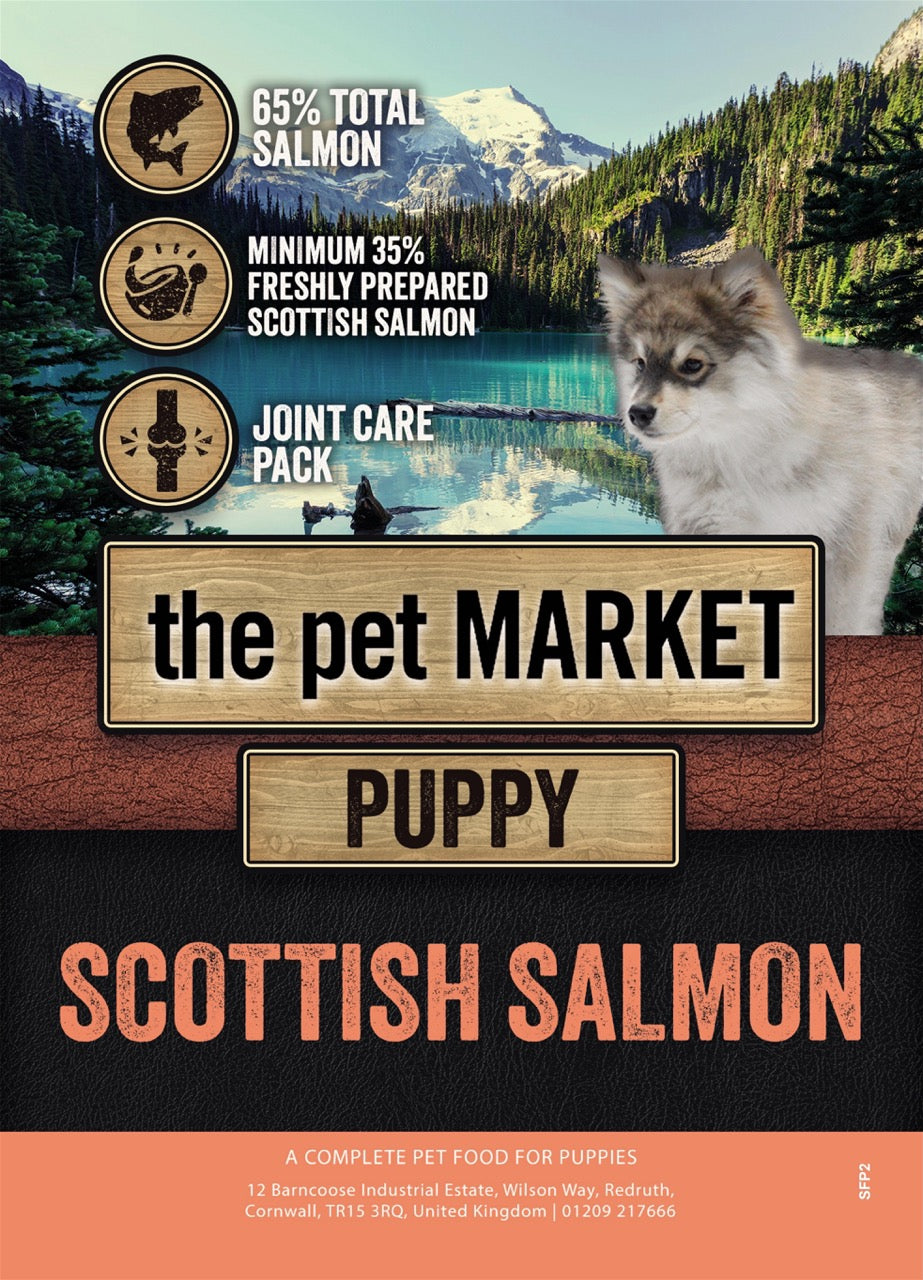 Superfood 65 Puppy Scottish Salmon Dry Complete kibble the Pet MARKET