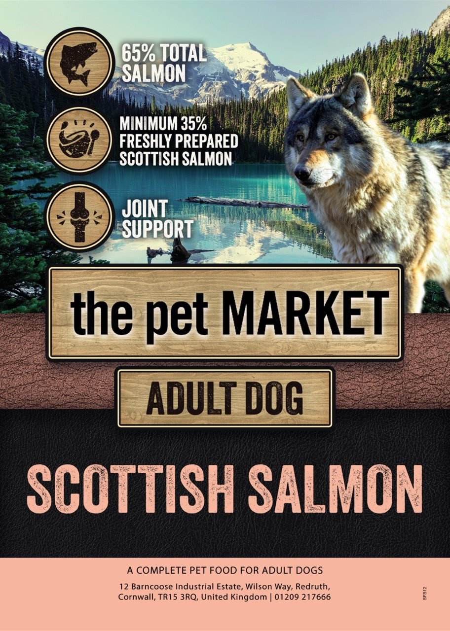 Superfood 65 Adult Dog Scottish Salmon Dry Complete kibble the Pet MARKET