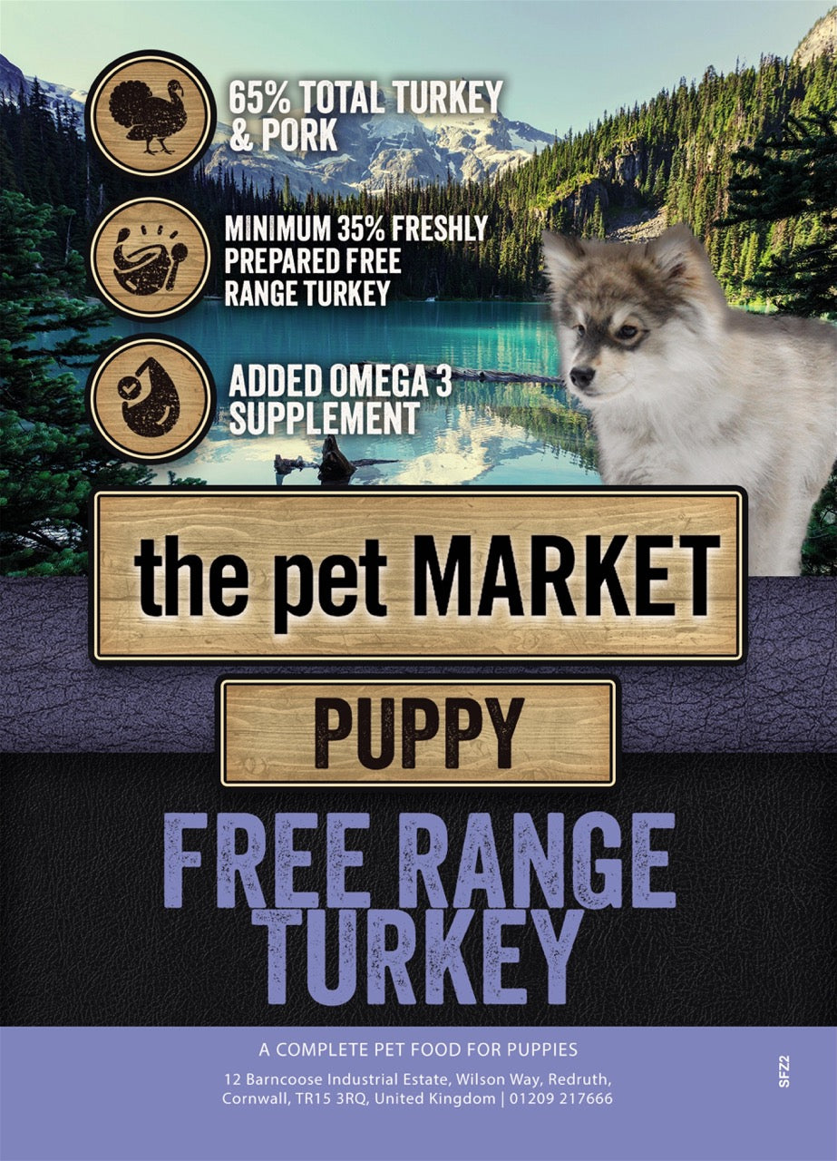 Superfood 65 Puppy Free Range Turkey Dry Complete kibble the Pet MARKET