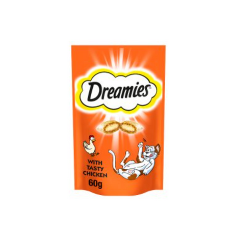 Dreamies Chicken Cat Treats60g Dreamies