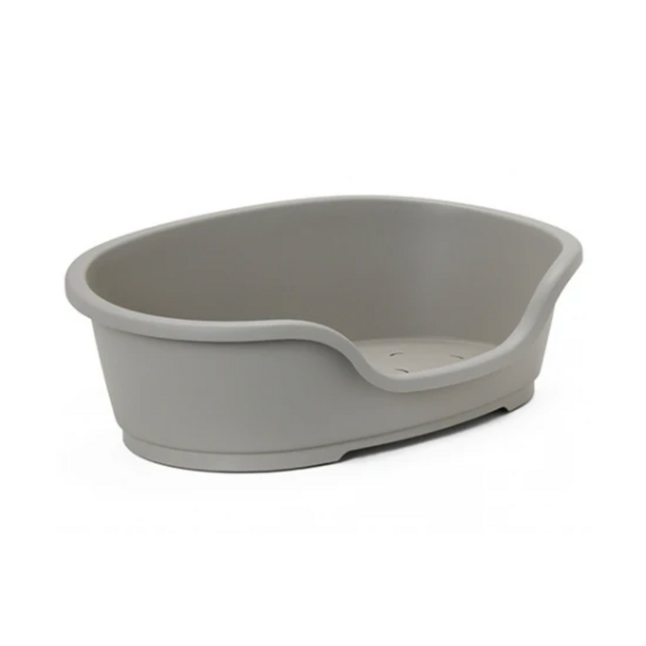 PLASTIC DOMUS BED WARM GREY Moderna