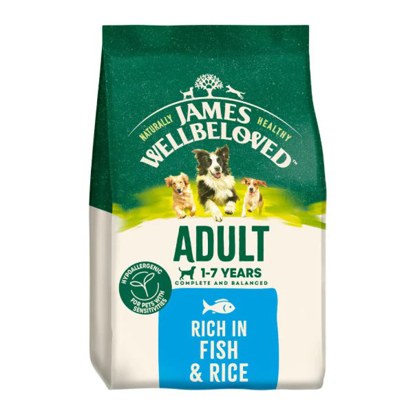 James Wellbeloved Adult Fish & Rice 15kg DOG - Food James Wellbeloved