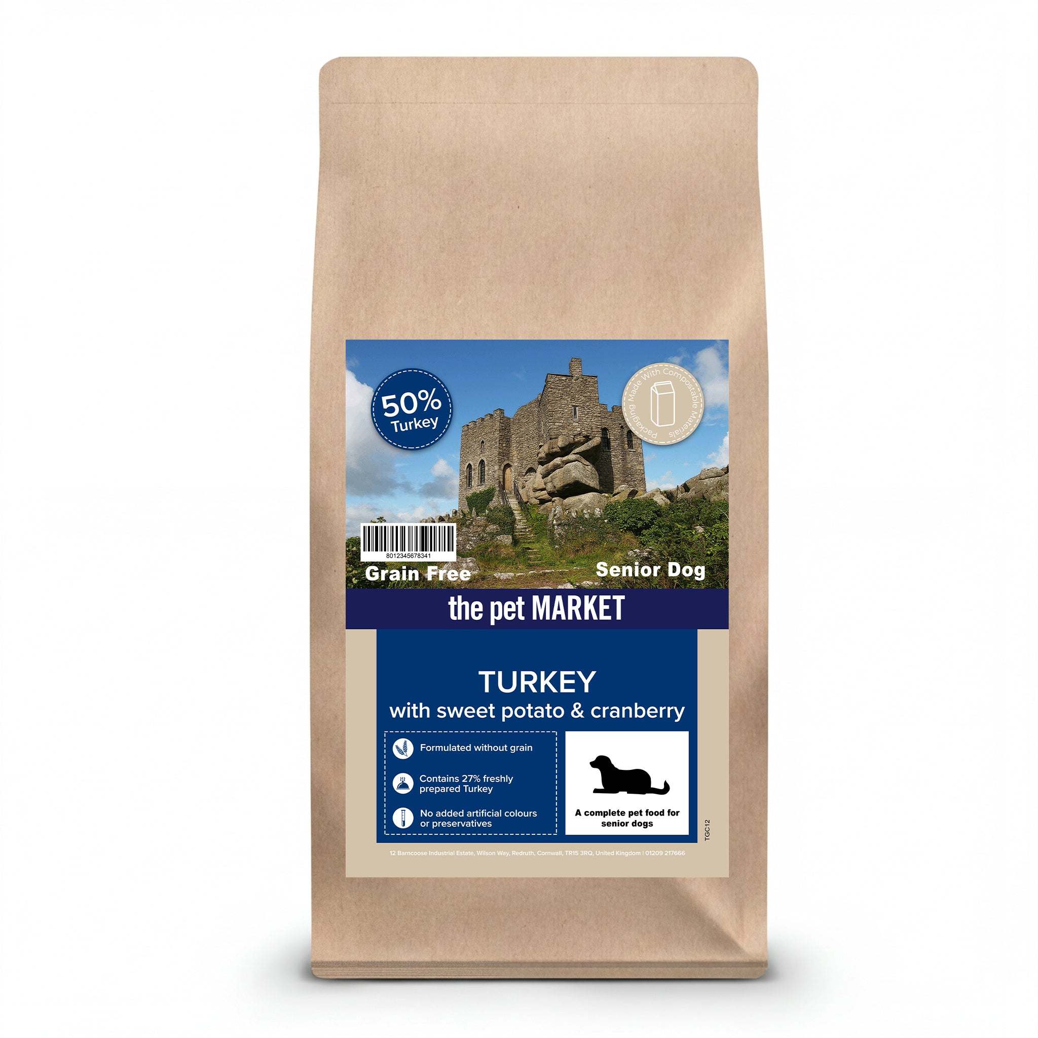 Grain-free - Turkey With Sweet Potato & Cranberry - Senior PetMarket