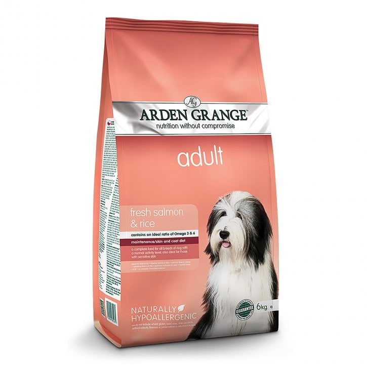 Arden Grange Dog Adult Salmon & Rice, 6kg DOG - Food Arden Grange