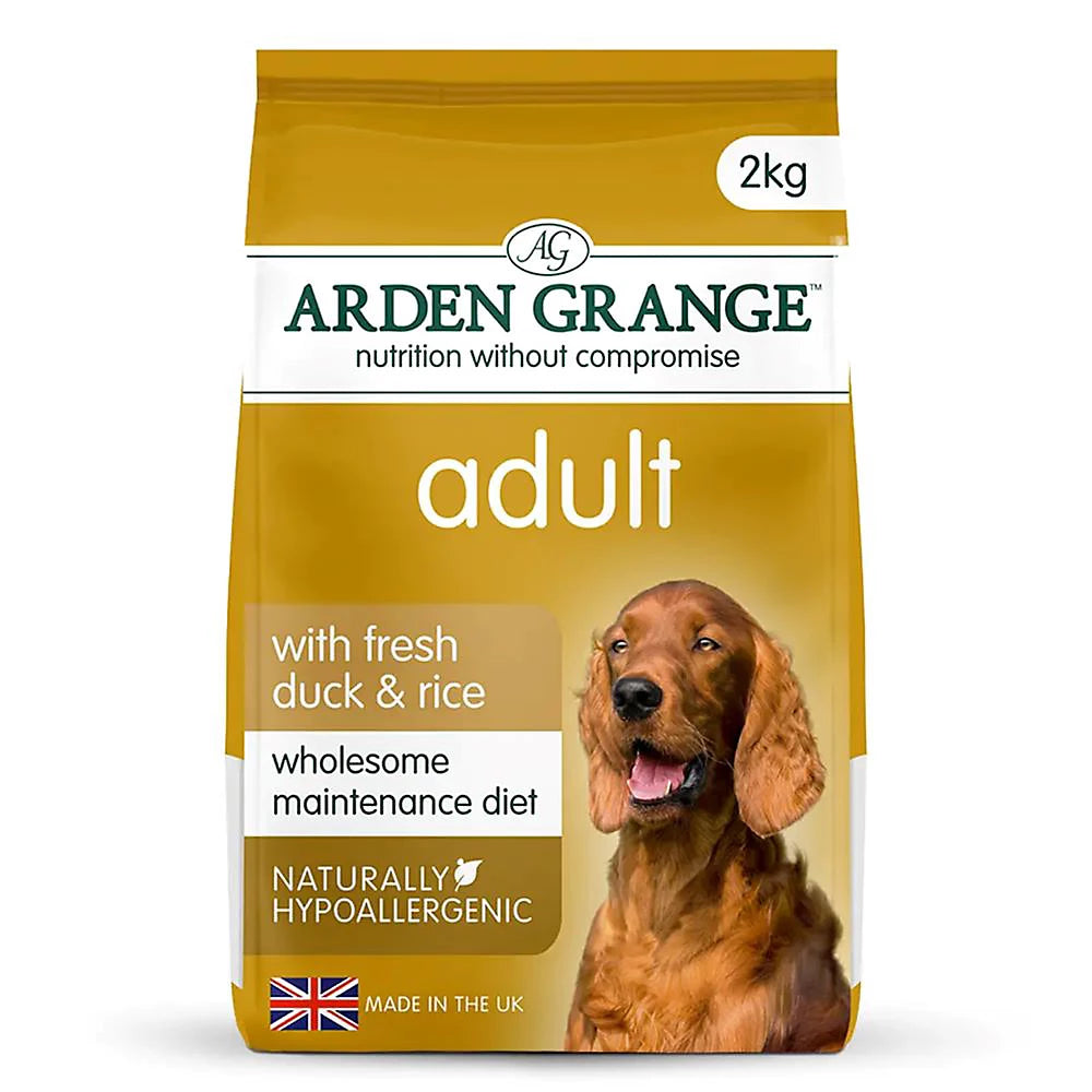 Arden Grange Adult Fresh Duck and Rice 2kg DOG - Food Arden Grange