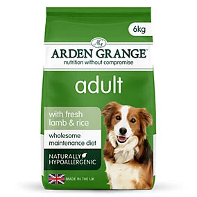 Arden Grange Adult Lamb and Rice 6kg DOG - Food Arden Grange
