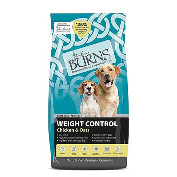 Burns Adult Senior Dog Chicken & Oats Weight Control 12kg DOG - FOOD Burns