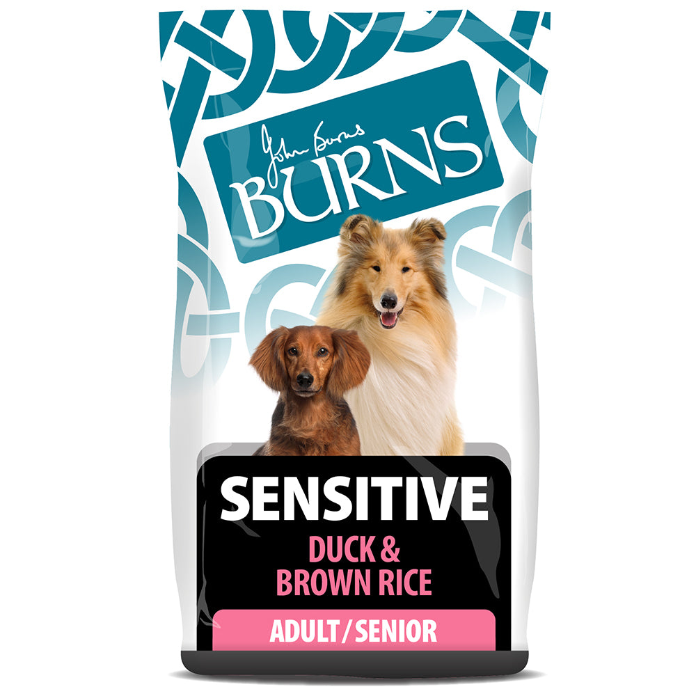 Burns Sensitive Duck & Brown Rice Dry Complete kibble Burns