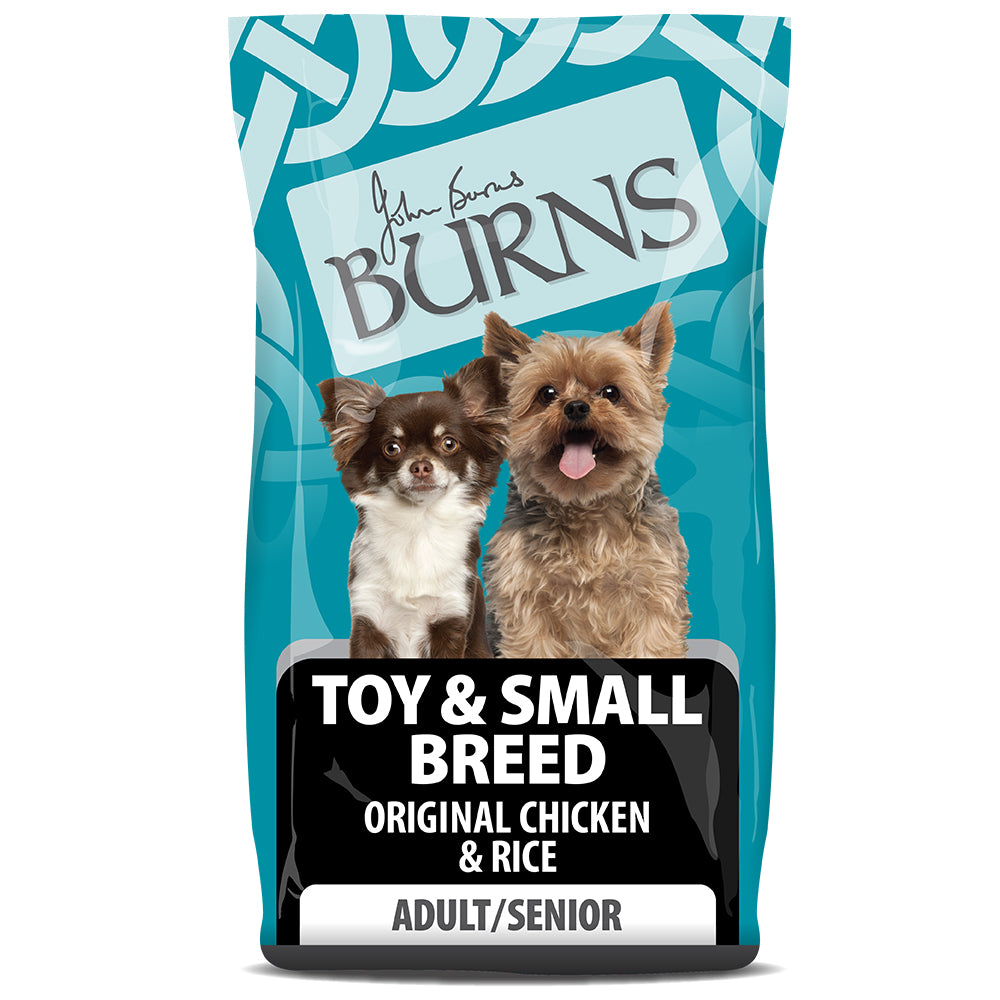 Toy & Small Breed Dry Complete kibble Burns