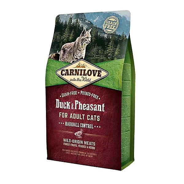 Carnilove Feline Chicken Duck Pheasant Hairball Control (400g) Cat - Food Carilove