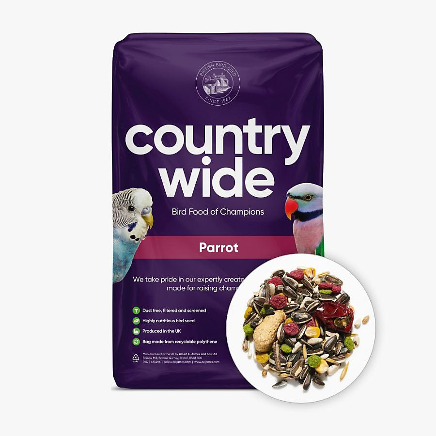 Countrywide Parrot Mix 12.5kg Bird - Food Countrywide