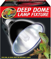 Zoomed Deep Dome Lamp Fixture Pet Market