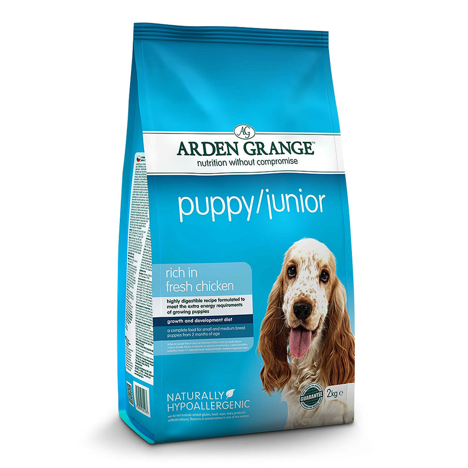 Arden Grange Puppy / Junior - rich in fresh chicken Dry Complete kibble Arden Grange