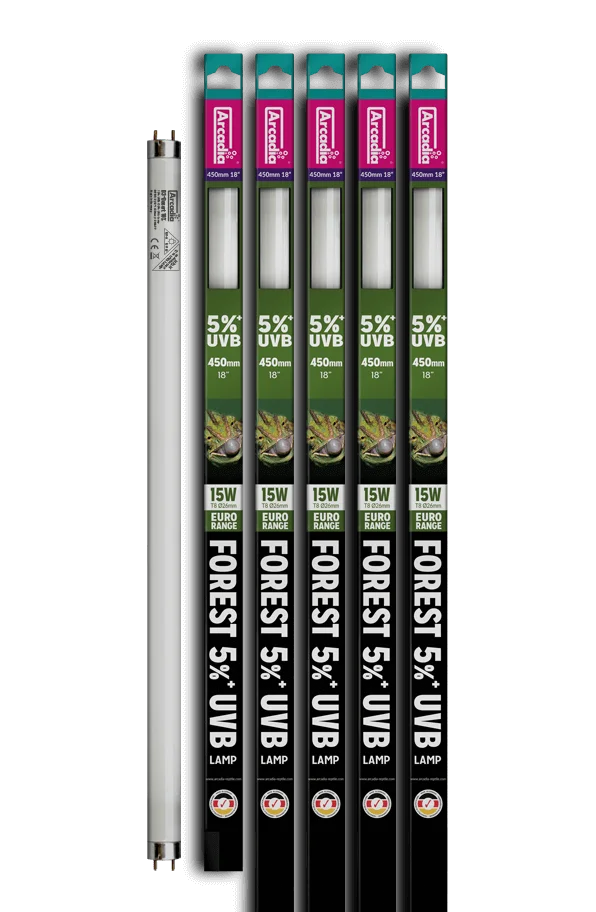 Arcadia Euro-Range Forest 5% UV Tube 18 Watts, 60cm (24in) Reptile - Accessories Pet Market