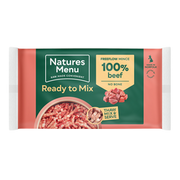 natures menu freeflow frozen beef 2kg Pet Market