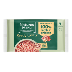 Natures menu Freeflow frozen Lamb and chicken 2kg Pet Market