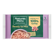 Natures menu freeflow frozen turkey 2kg Pet Market
