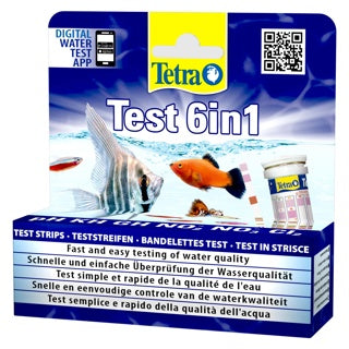Tetra 6 in 1 test strips Aquarium Test Tetra