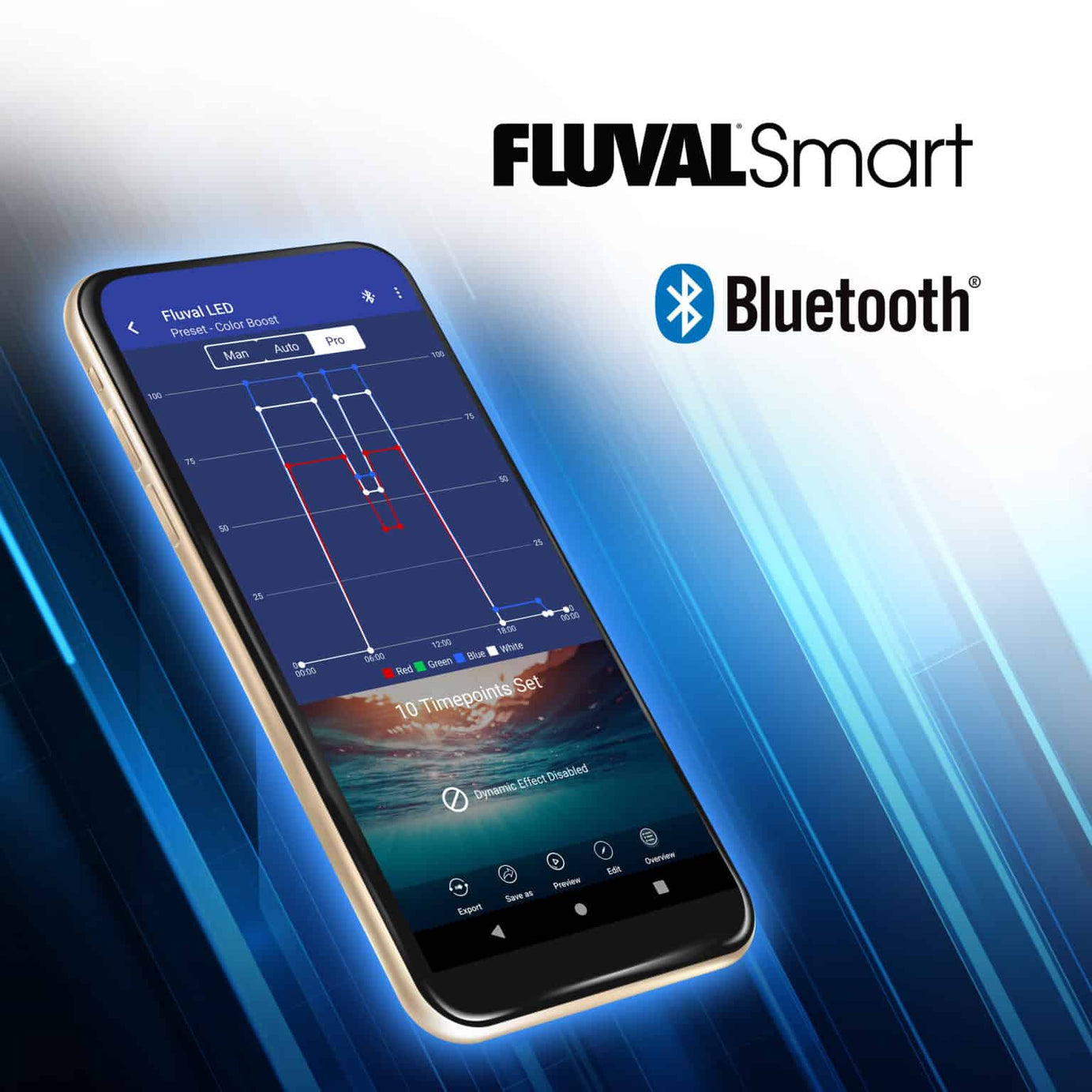 Fluval Aquasky 2.0 Bluetooth LED Aquarium Lighting Fluval