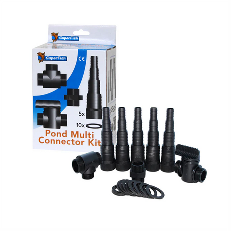 SuperFish Pond Multi Connector Kit Pond Hose Connections SuperFish
