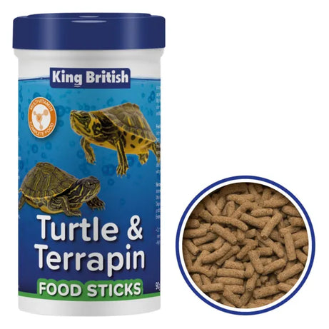 King British turtle Sticks Fish Food King British