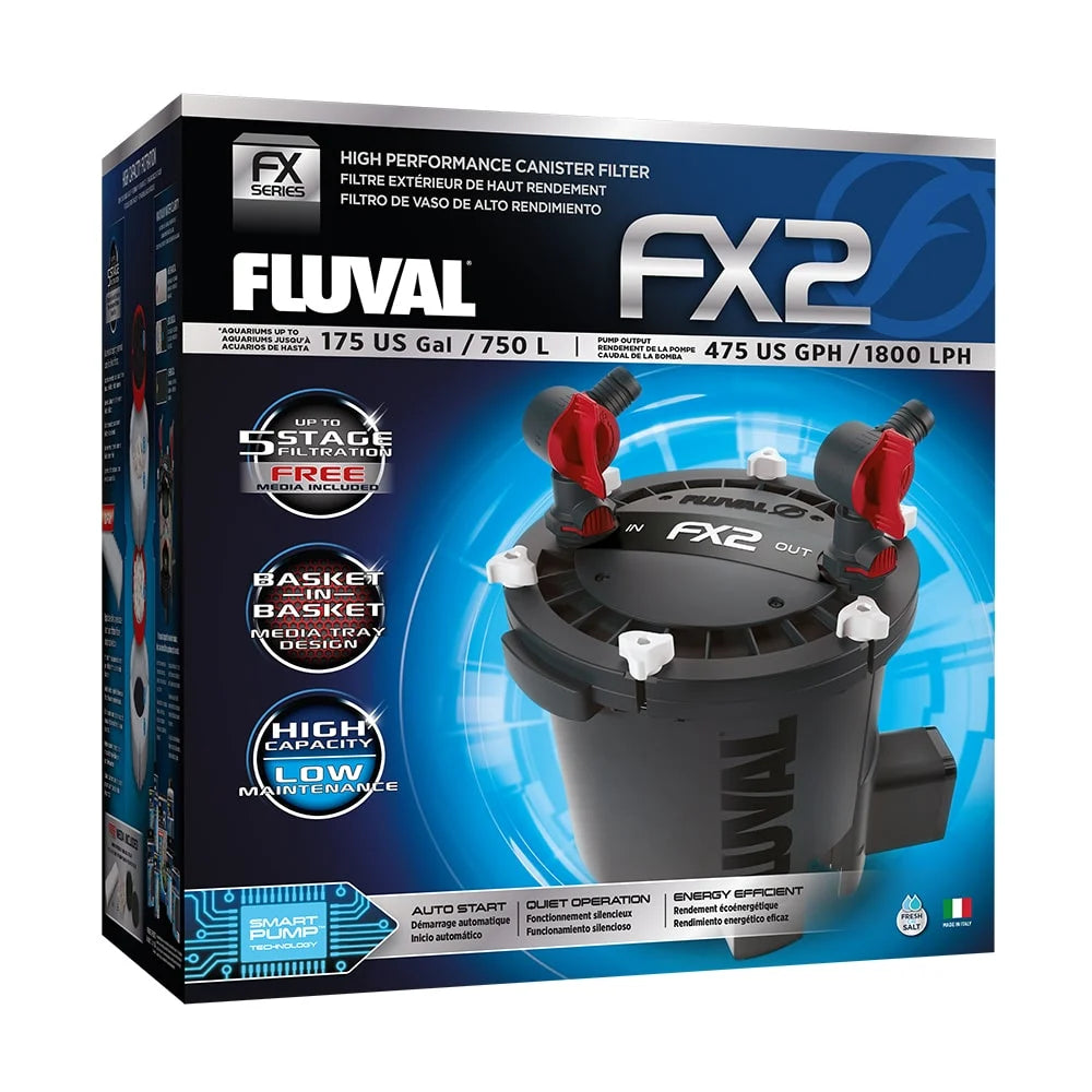Fluval FX2 External Canister Filter (750 Litres) External Filter Fluval