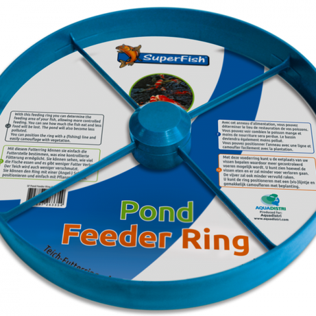 SuperFish Pond Feeder Ring Pond Fish Feeder Ring SuperFish