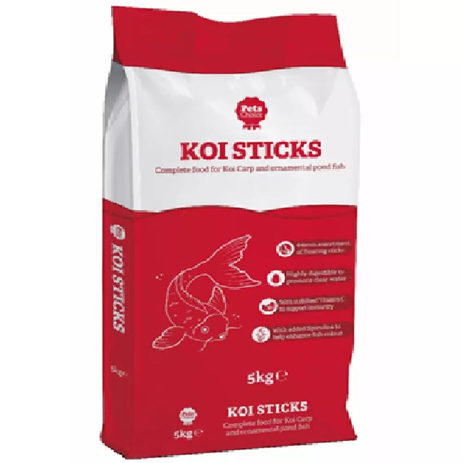 Pets choice Koi Sticks 5kg Fish Food Pets Choice