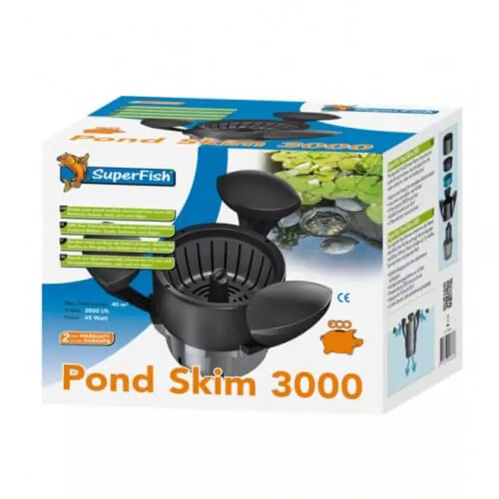 SuperFish Pond Skim Pond Surface Skimmer SuperFish