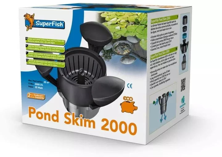 SuperFish Pond Skim Pond Surface Skimmer SuperFish