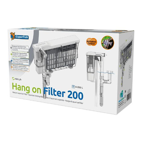 SuperFish Hang on Filter Internal Filter SuperFish 200