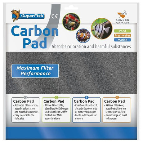 SuperFish Carbon Pad Filter Mat SuperFish