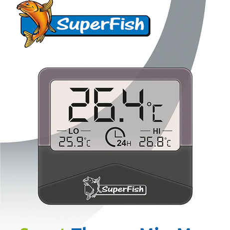 SuperFish Smart Thermo Min-Max Aquarium Thermometer SuperFish