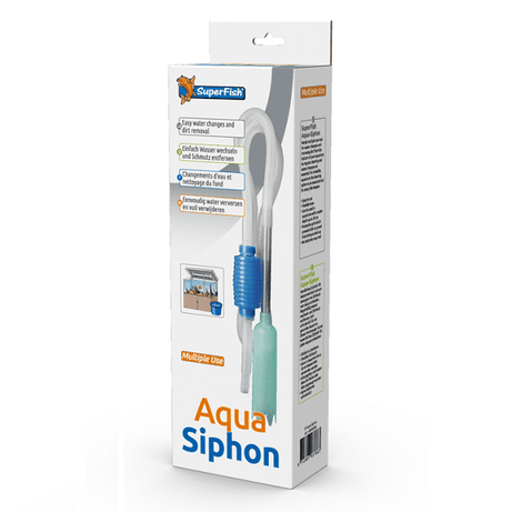 SuperFish Aqua Siphon Aquarium Siphon SuperFish