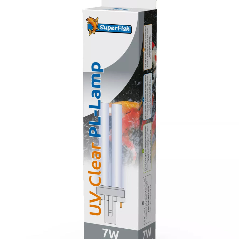 SuperFish G23-UV Replacement Lamps Pond UV Bulb SuperFish 7 watt 135mm