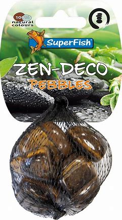 SuperFish Zen Pebble Aquarium Decorative Gravel SuperFish Marble 200g
