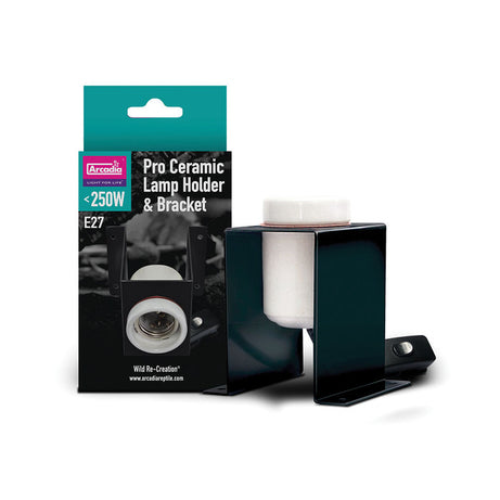 Arcadia Pro Ceramic Lamp Holder And Bracket Reptile Bulb Fitting Arcadia