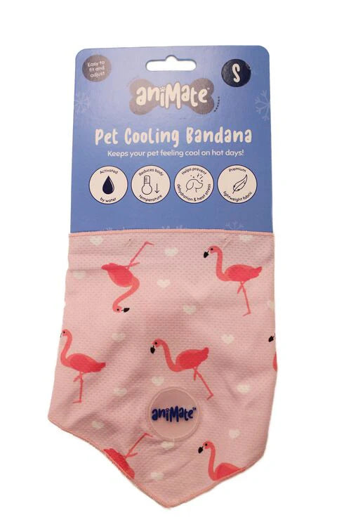 Ani Cool Bandana Flamngo – Medium the Pet MARKET