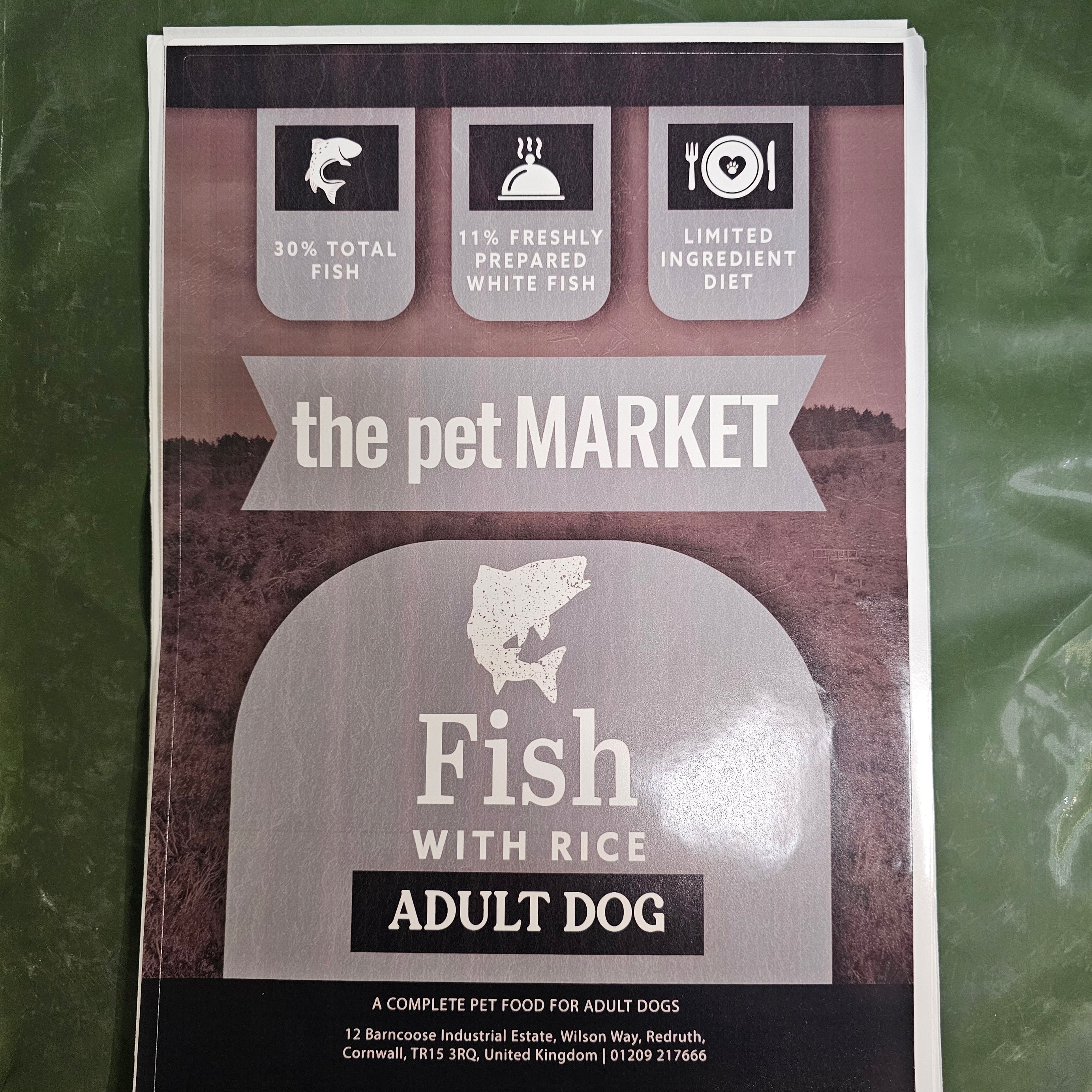 Goodness Grains Adult Fish with Rice Dry Complete kibble the Pet MARKET