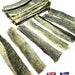 Cotswold Atlantic cod skin dog treat, 100g, showing dried fish skin with natural texture and golden-brown color.