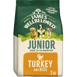 James Wellbeloved Junior 2kg James Wellbeloved Turkey