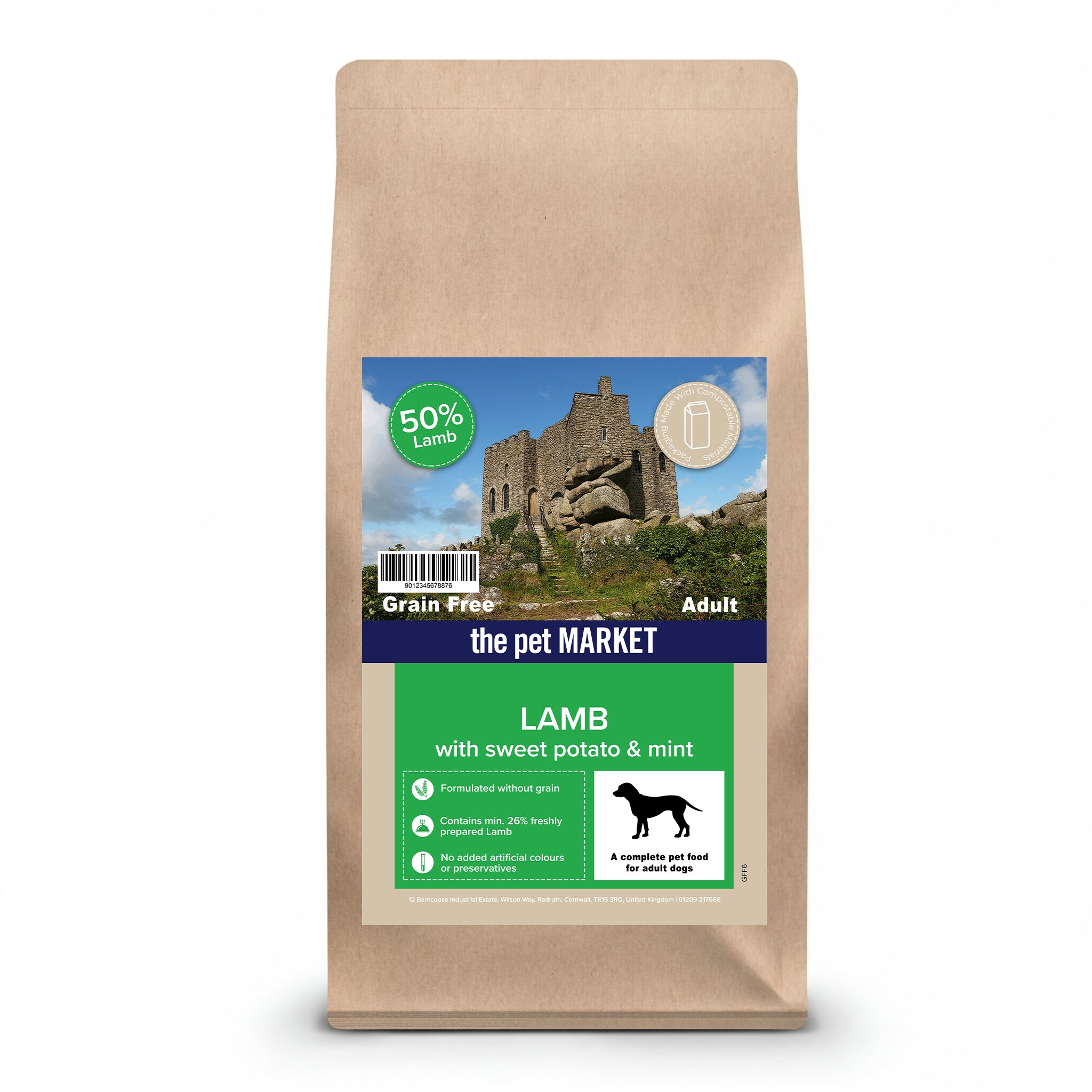 Grain-free - Lamb With Sweet Potato & Mint - Adult 6kg PetMarket