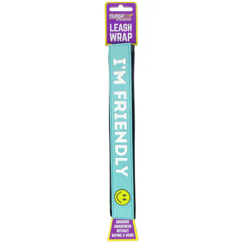 Leash Wrap I'm Friendly Pet Market