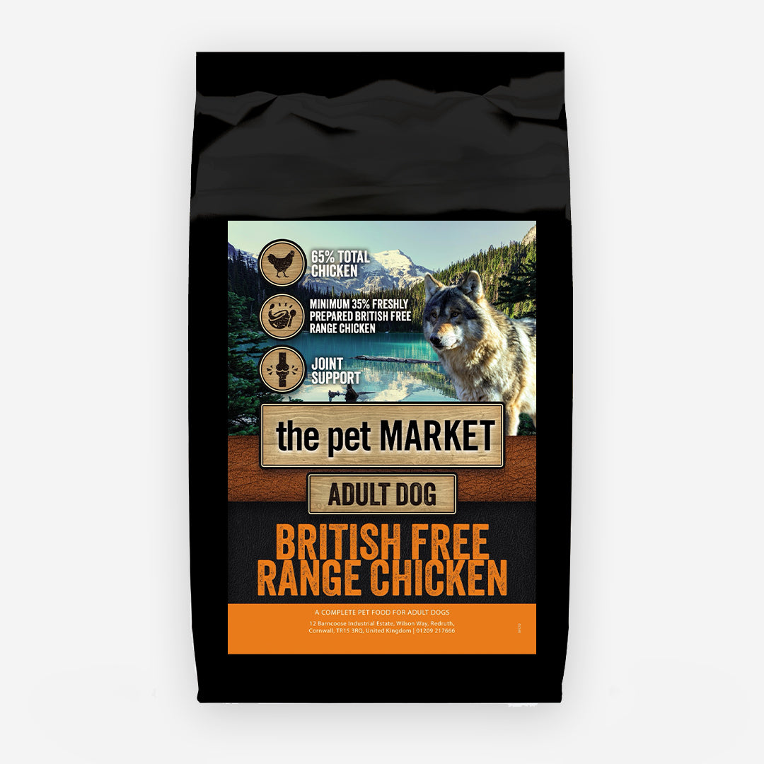 Superfood 65 Adult Dog British Free Range Chicken Dry Complete kibble the Pet MARKET