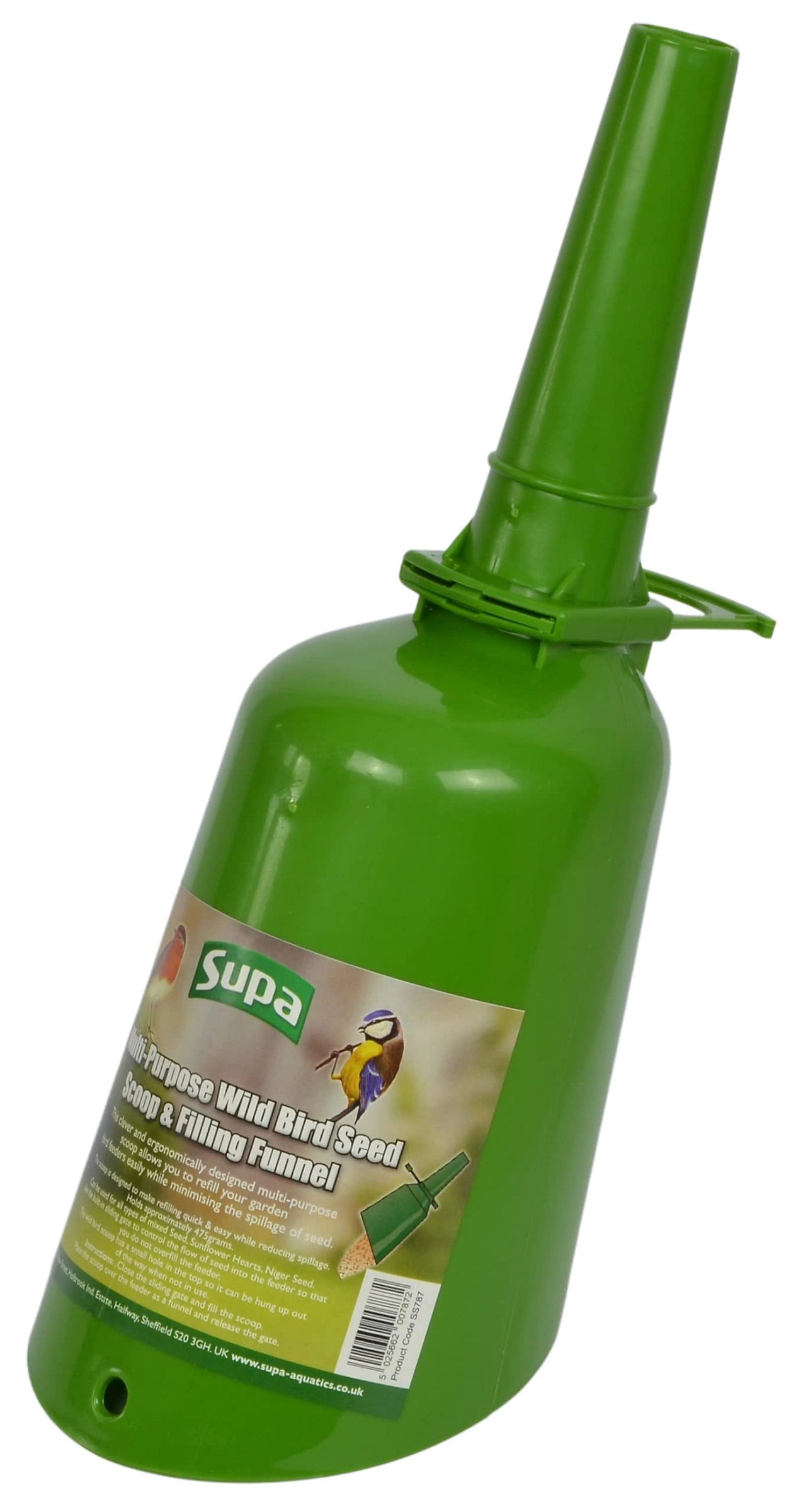 Supa Multi-Purpose Wild Bird Seed Scoop & Filling Funnel
