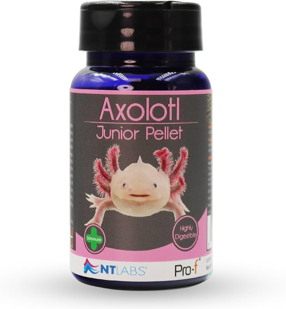 NT Labs Pro-F Axolotl Pellet Axolotl Food NT Labs 60g Junior Pellet