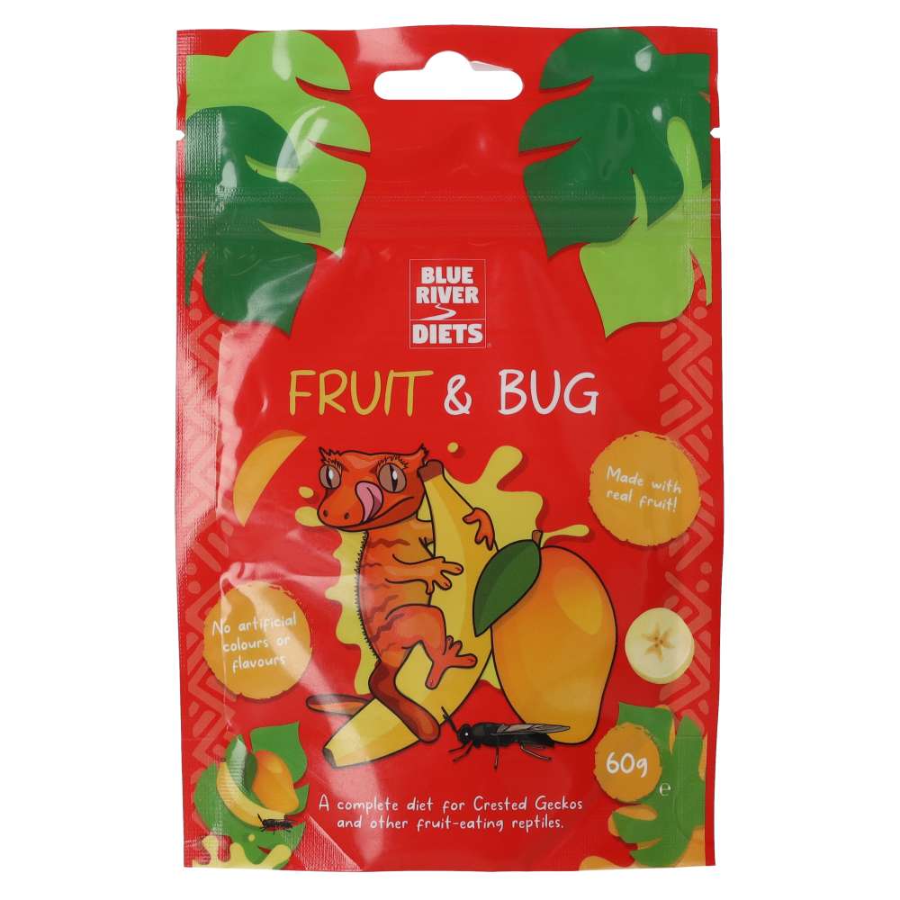Blue River Fruit & Bug Gecko Diet 60g Pet Market