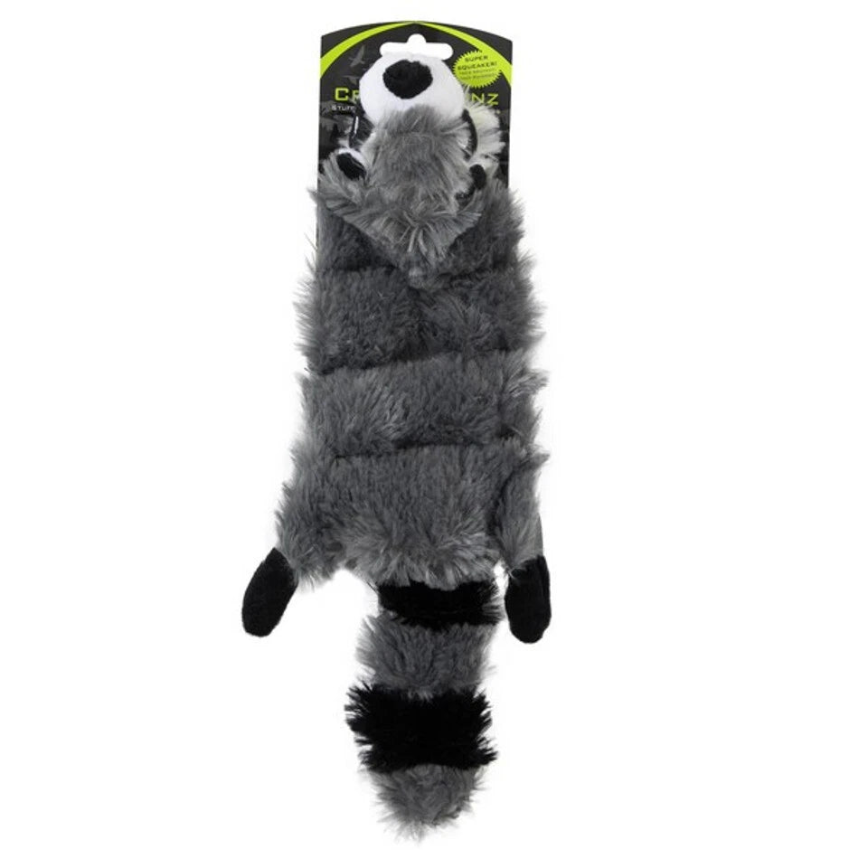 Hyper Pet Skinz SS Raccoon Large Dog Toy Chew Soft Plush Pet Market